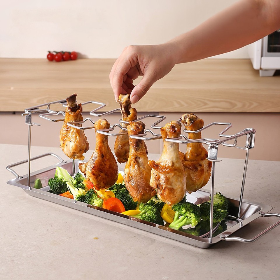 Chicken Drumstick Rack Bbq Chicken Leg Hanger Chicken Leg Roasting Rack ...