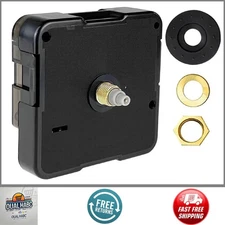 Clock Mechanism Quartz Movement Silent DIY Wall Clock Repair Parts 13.5mm Shaft