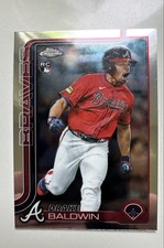 2025 Topps Chrome Update Series - Drake Baldwin #USC96 (RC)