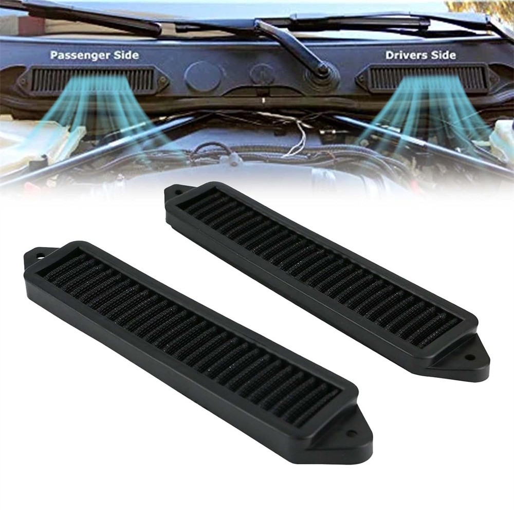 2X Cabin Air Cowl Filter For BMW E82 E88 E90 E91 E92 E93 X1 128i 135i 328i 335i