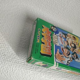 FC Shinji Mizushima no Dai Koshien CIB Box Manual CAPCOM Famicom Japan