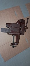 VTG  Vise Tesco Tulsa Table Top Clamp Anvil Model 13A Made In USA Portable