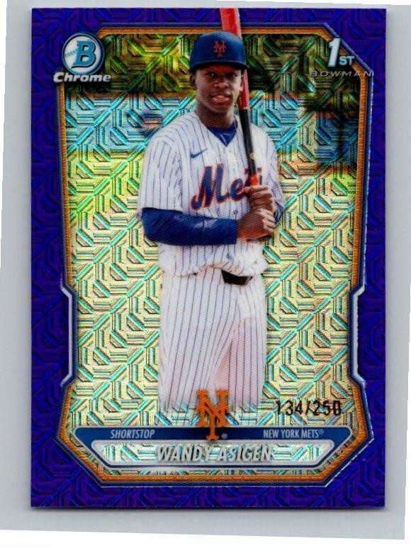 2026 Bowman Chrome #BCP-152 Wandy Asigen Prospects Purple Geometric #/250
