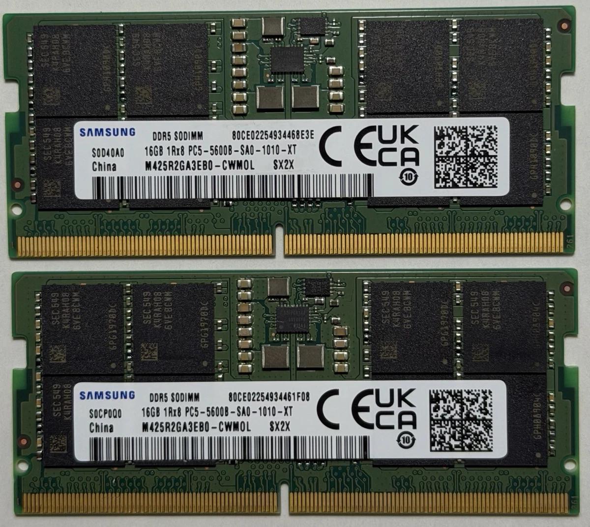 Preços baixos em Computador Samsung SO-DIMM de Memória (RAM) 32 Gb