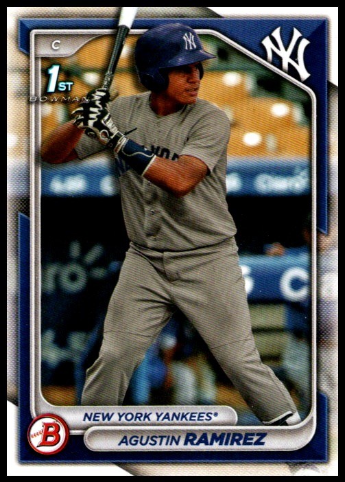 2024 Agustin Ramirez Topps Bowman Baseball #BP-85 New York Yankees