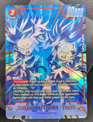 Son Goten/Trunks Youth FB08-009 Alternate Art Saiyan's Pride