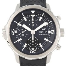 Authentic IWC Aquatimer Chronograph IW376803 Stainless Steel Mechanical Auto...