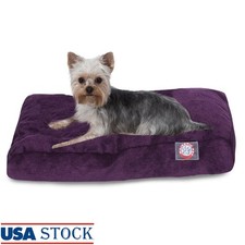 Rectangle Dog Bed Washable Non Slip Comfortable Pet Bed W/ Removable Cover New
