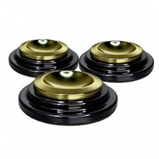3 Pieces Grand Piano Foot Pad Non-Slip Round Piano Foot Pad Long-Lasting