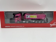 Herpa  318129:WO)MAN TGX GM Silo-Sattelzug "Melmer" Trucker Babe Isabella Rieder