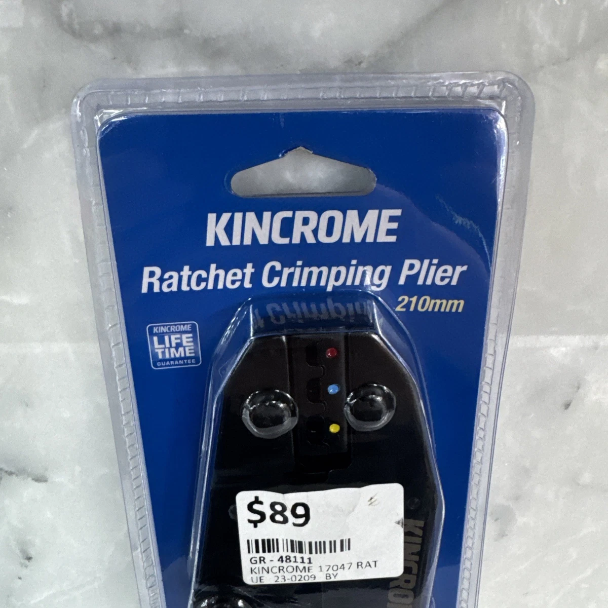 KINCROME 17047 9" Ratchet Crimping Pliers