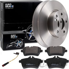 EuroBrake BREMSSCHEIBEN 276mm + BEL&Auml;GE VORNE passend f&uuml;r MERCEDES A-KLASSE W169