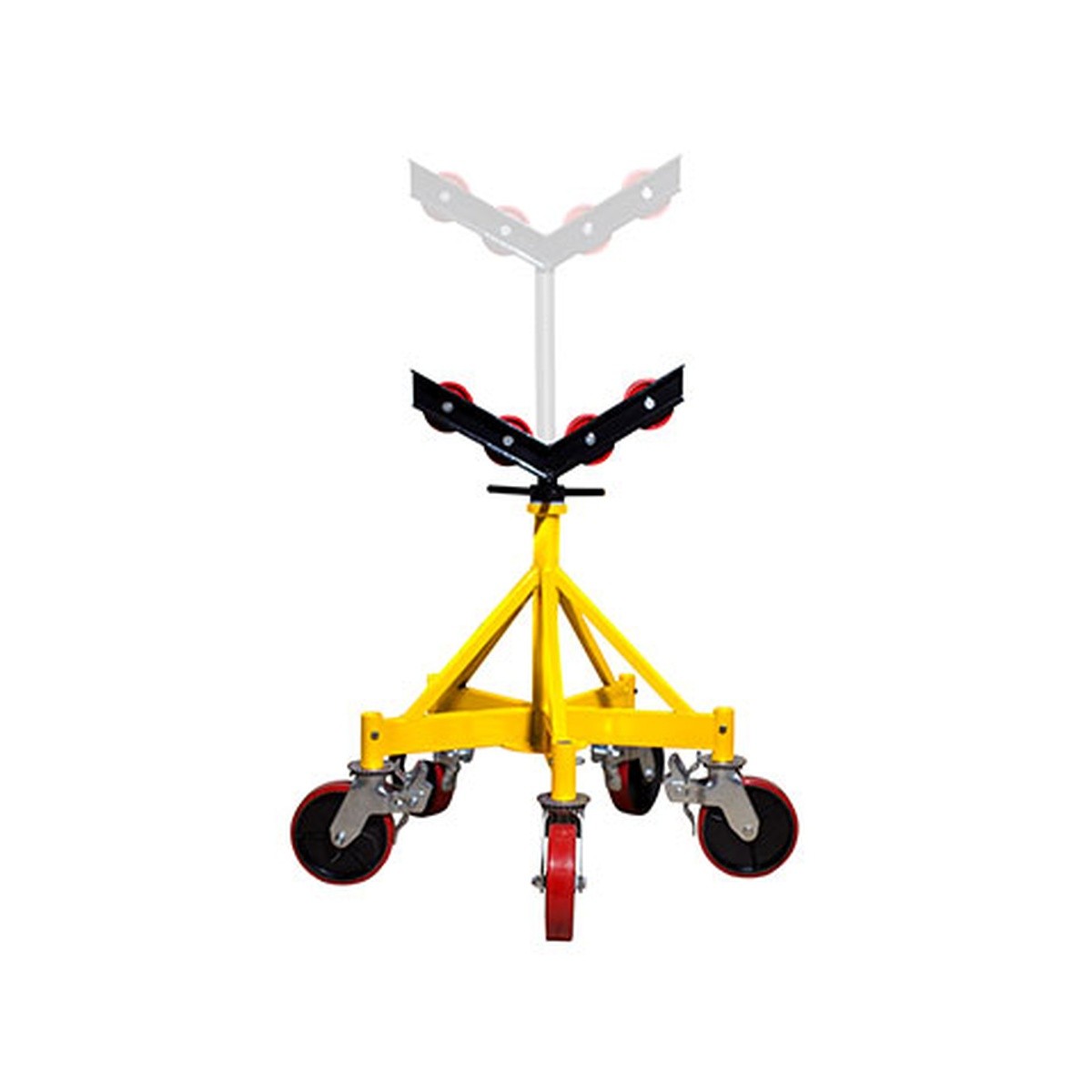 BBSUMNER 3500 Max Jax Pipe Jack Stand w/ V-Head 5000 lb 36in | eBay