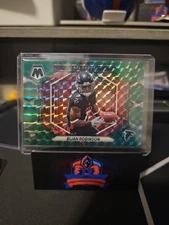 2023 Panini Mosaic Football Green Prizm Bijan Robinson NFL Debut Rookie Falcons