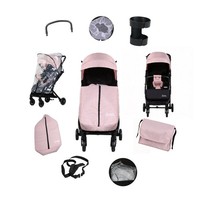 Parents & Peanuts Travel Stroller Pushchair with Footmuff, Rain Cover, & more