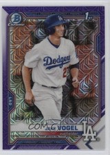 2021 Bowman Chrome Prospects Mega Box Purple Mojo Refractor /250 Jake Vogel 0l8y
