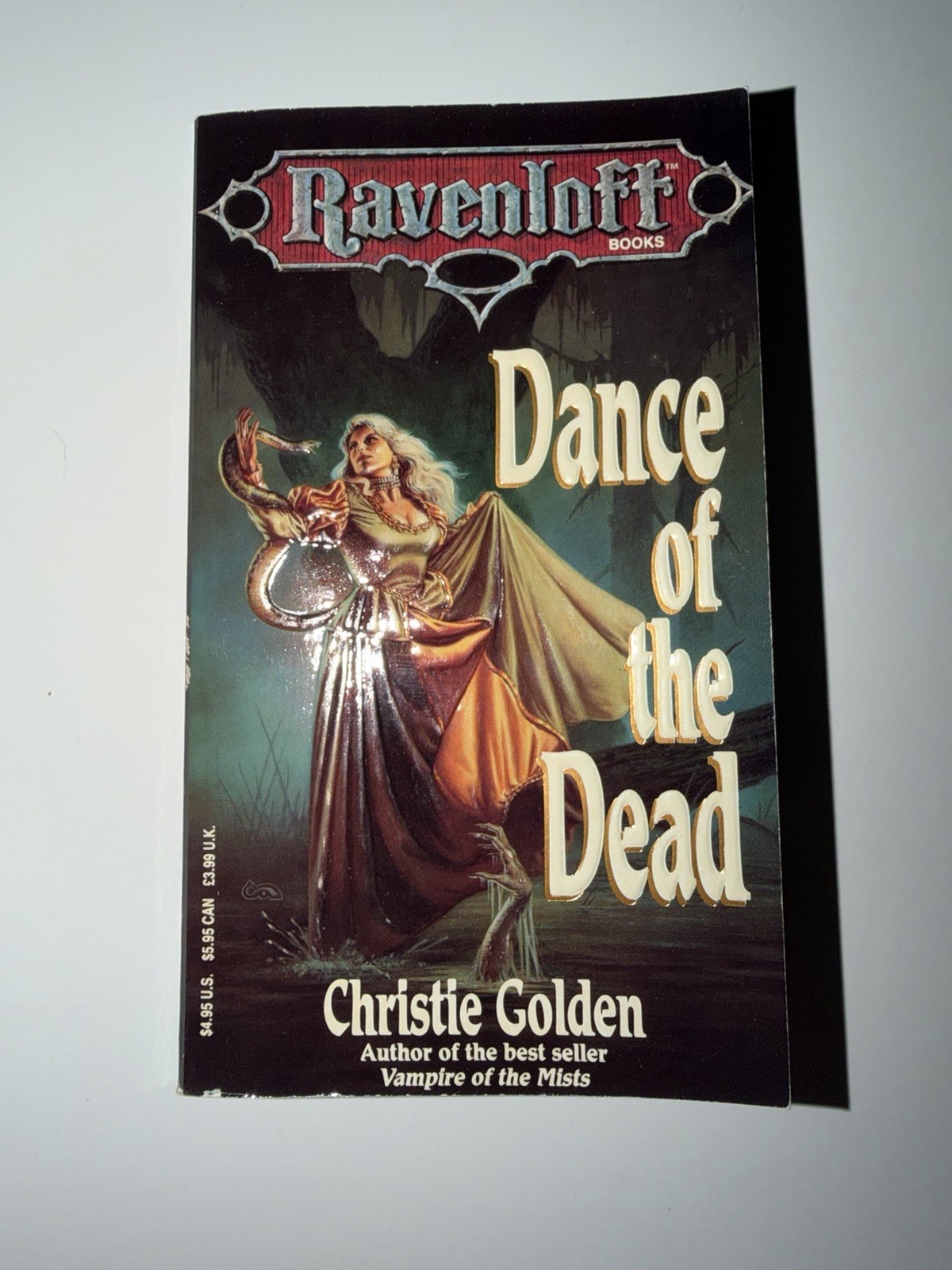 Ravenloft DANCE OF THE DEAD (1992 Paperback) 1ST PRINT 1ST EDITION PB VG+ DnD