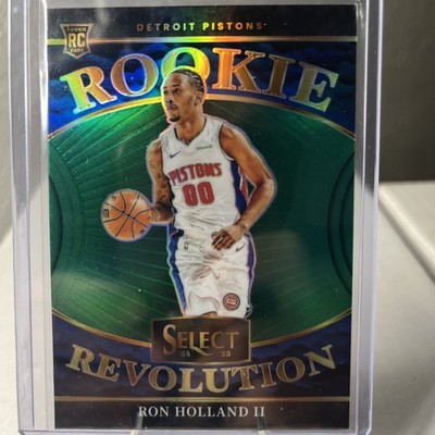 2024-25 Panini Select - Rookie Revolution Ron Holland II #18 Green Prizm (RC)