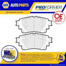 Brake Pads Set fits LEXUS RX500h 2.4 Rear 2023 on Proformer 0446648170 New