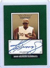 KEN GRIFFEY JR 2005 UD ORIGINS Baseball #KG 