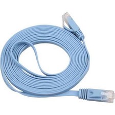 Brand New Blue Category 7 Cat7 RJ45 LAN Network Ethernet Patch Cable Cord 50ft