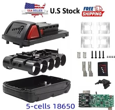 Battery Replacement Case DIY Repair Kit for Milwaukee M18 18V 1.5 2.0Ah Battery