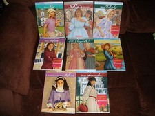 8 AMERICAN GIRL FELICITY KIRSTEN SAMANTHA KIT NELLIE REBECCA BOOKS SOFT COVER