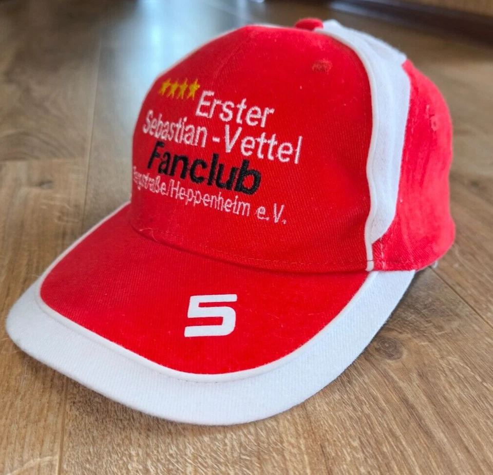 Sebastian Vettel Fanclub Racing Formula 1 Vintage Rare Hat Cap - Image 4 of 4