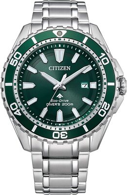 時計 CITIZEN BN0199-53X PROMASTER MARINE Amazon.com: Citizen Men's Eco-Dive Promaster Dive, Silver