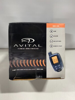 Avital 5305L 2-Way Paging Remote Start/Keyless Entry/Vehicle Security System