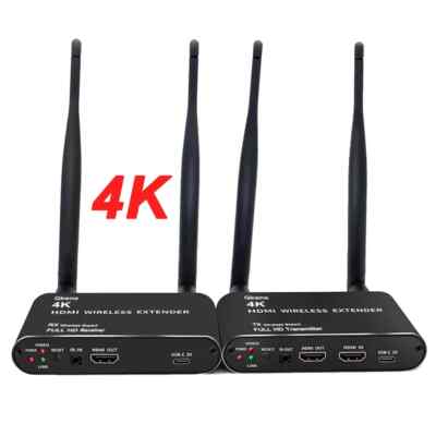 200m HDMI Wireless Extender Audio Video Transmitter Receiver Adapter 1080p vs 4K