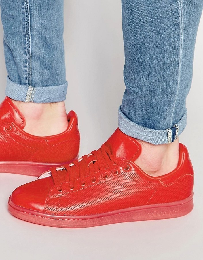 Adidas Originals Stan Smith Adicolor Triple Red S80248 Mens
