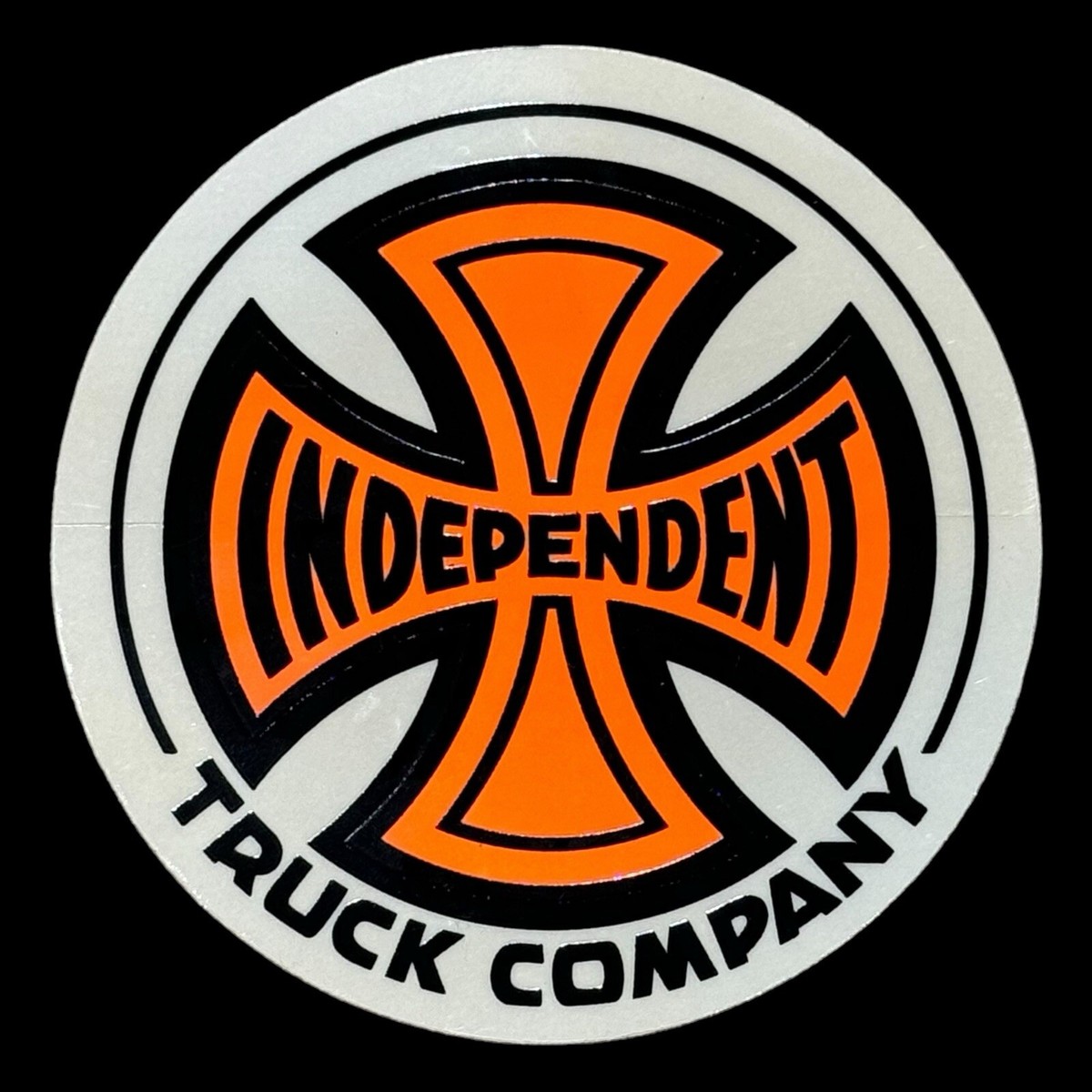 Vintage 1980's Circular Independent Truck Company Skateboard