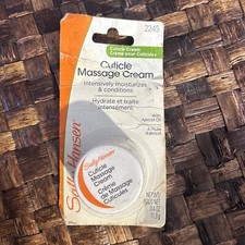 Sally Hansen Cuticle Massage Cream 2245 with Apricot Oil 11.3 G Sealed