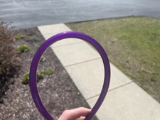 5' Feet 3/16" ID X 5/16" OD Purple Fuel Line Transparent Motorcycle ATV