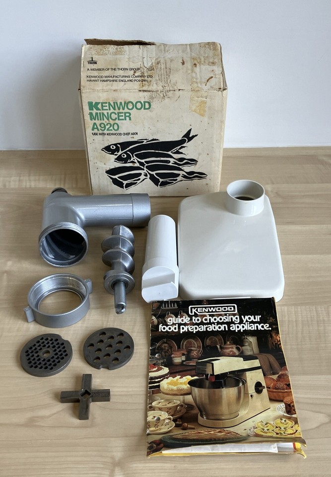 KENWOOD CHEF Mincer A920 (Fits A901 & all KM models) Great condition eBay