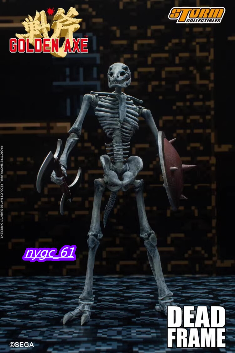 ドリームロケット SKELDON スケルドン⑥ Storm Toys st SGGX06 1/12 Golden Axe Dead Frame Skeleton