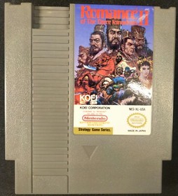 Romance of the Three Kingdoms II (Nintendo Entertainment System, 1991) NES CIB