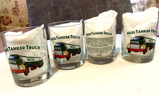 Hess 1996 4"Glass Tumbler 84' Hess Tanker Truck Classic Collector Series VTG