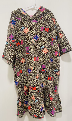 Marc Jacobs Kid Girl Leopard Dress With Hood Sz 12 Great Condition Original $167