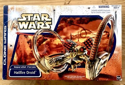 Star Wars Clone Wars Hailfire Droid RARE! New /Sealed 2003