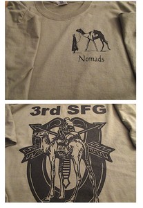 3rd Special Forces Group NOMADS T-Shirt XL Ultra Cotton Tan Military Collectible | eBay