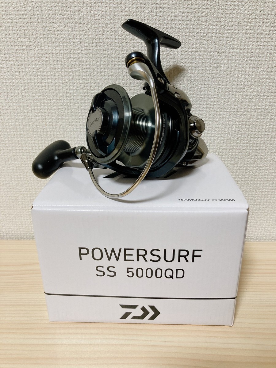Daiwa Spinning Reel 18 POWERSURF SS 5000QD 4.1:1 Surf Casting Reel IN BOX |  eBay