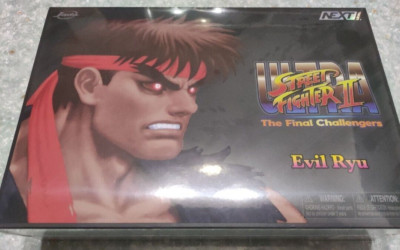 2023 SDCC Exclusive Street Fighter II Evil Ryu Jada Toys 6'' Action Figure