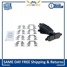 New Rear Premium Posi Ceramic Brake Pad Set Kit for Altima Maxima G35 FX45