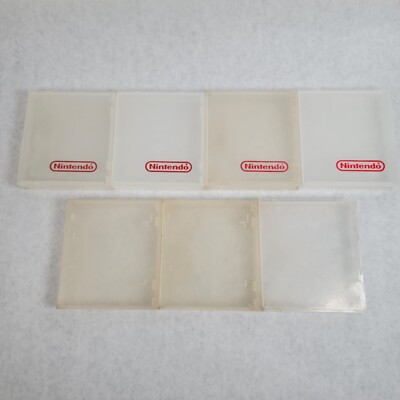 x7 - Official Nintendo NES Rental Plastic Clam Shell Game Case ...