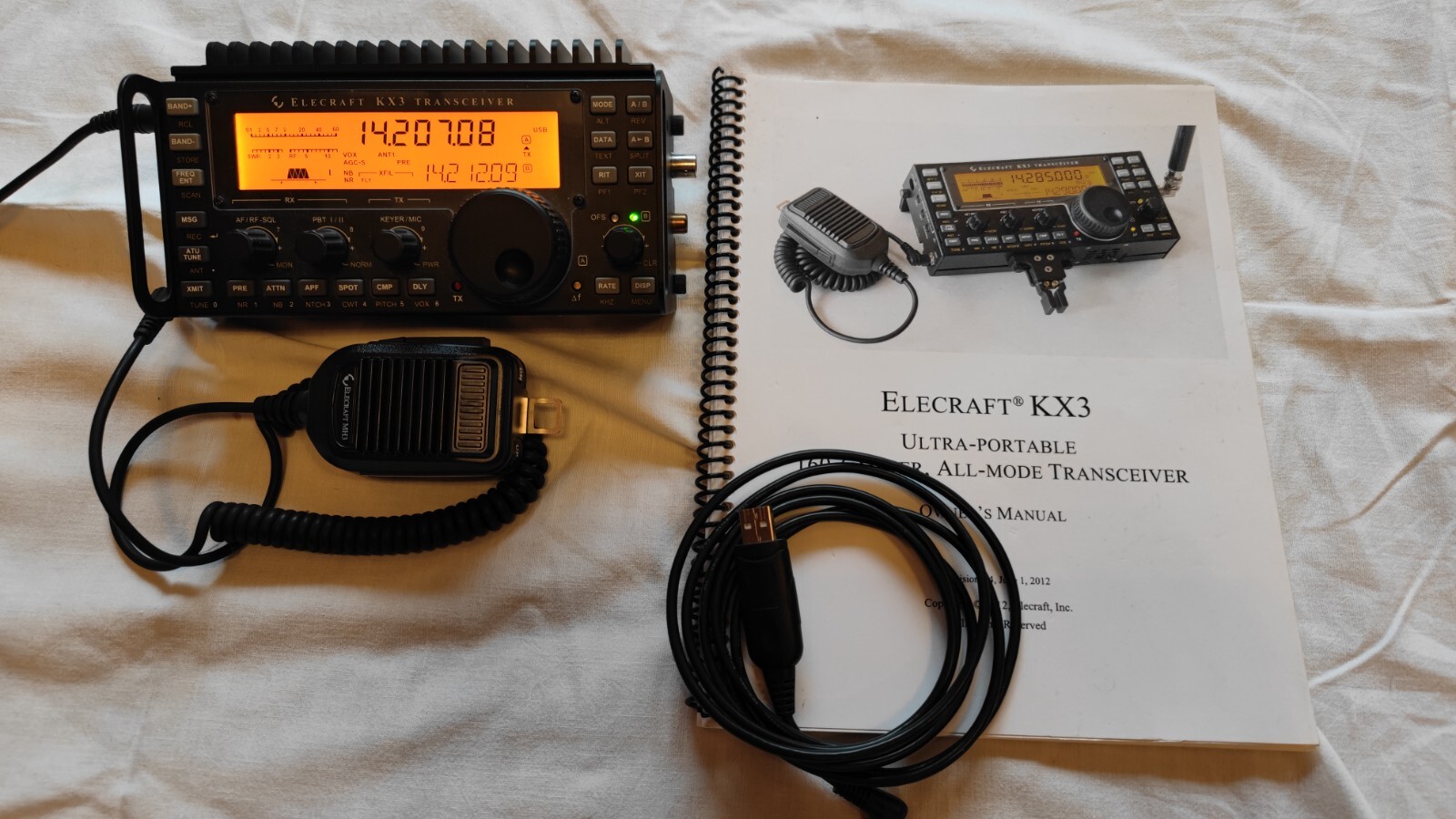 Elecraft KX3 Transceiver mit Zubehör und Handbuch eBay