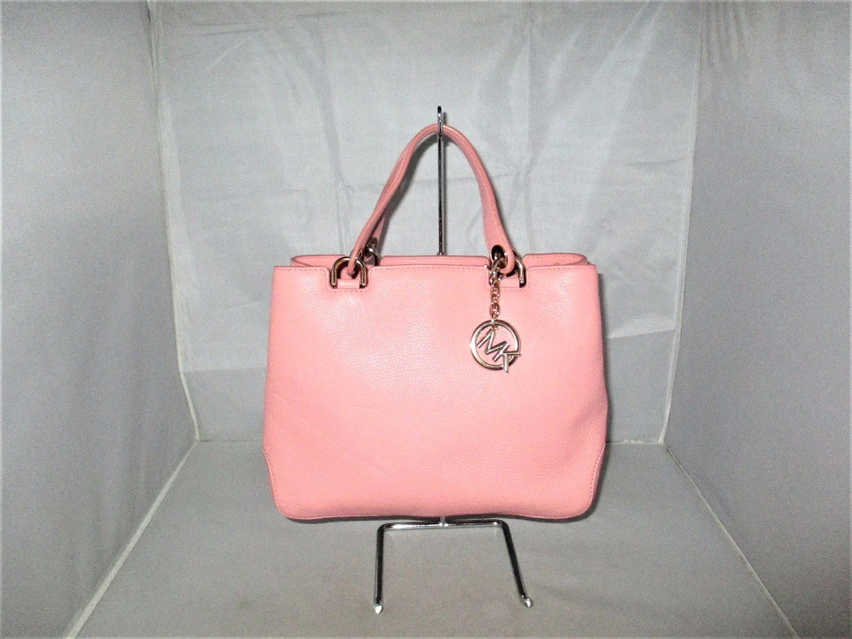 Michael Kors Anabelle MD Top Zip Tote Shoulder Bag Satchel 348 Pale Pink 034