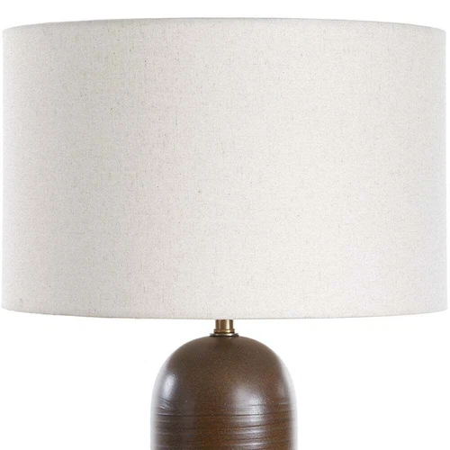 MAISIE MODERN TO RUSTIC TABLE LAMP CRAFTED FROM TEXTURED CERAMIC FINISH 30521 - Picture 5 of 7