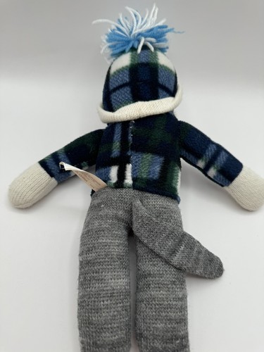 Sock Monkey Bundle of 4 Plush Sock Monkey Dan Dee Collectors Plushland 9-11 " - Picture 18 of 24